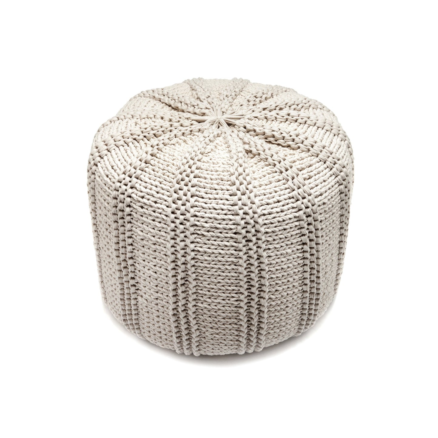 Puff Pumpkin 40x40 Cru Pronta Entrega