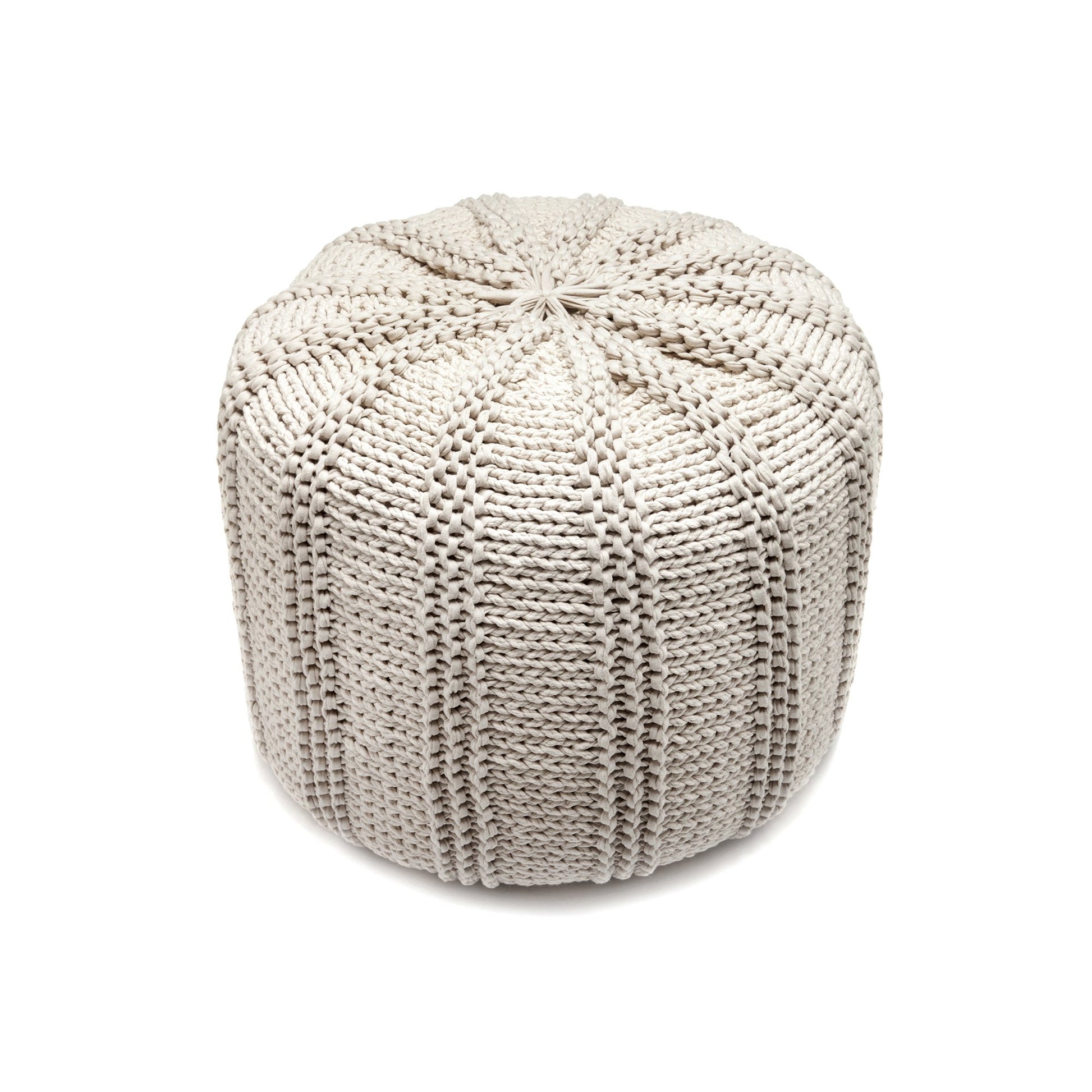 Puff Pumpkin 40x40 Cru Pronta Entrega