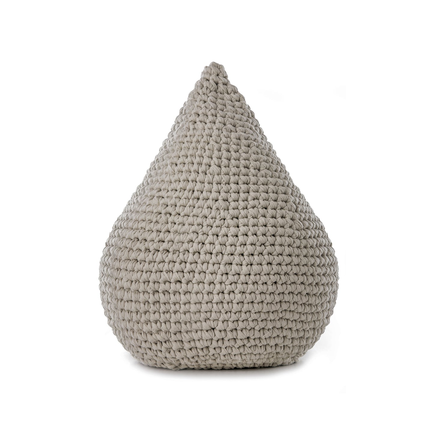 Almofada Gota em crochê artesanal G Fendi