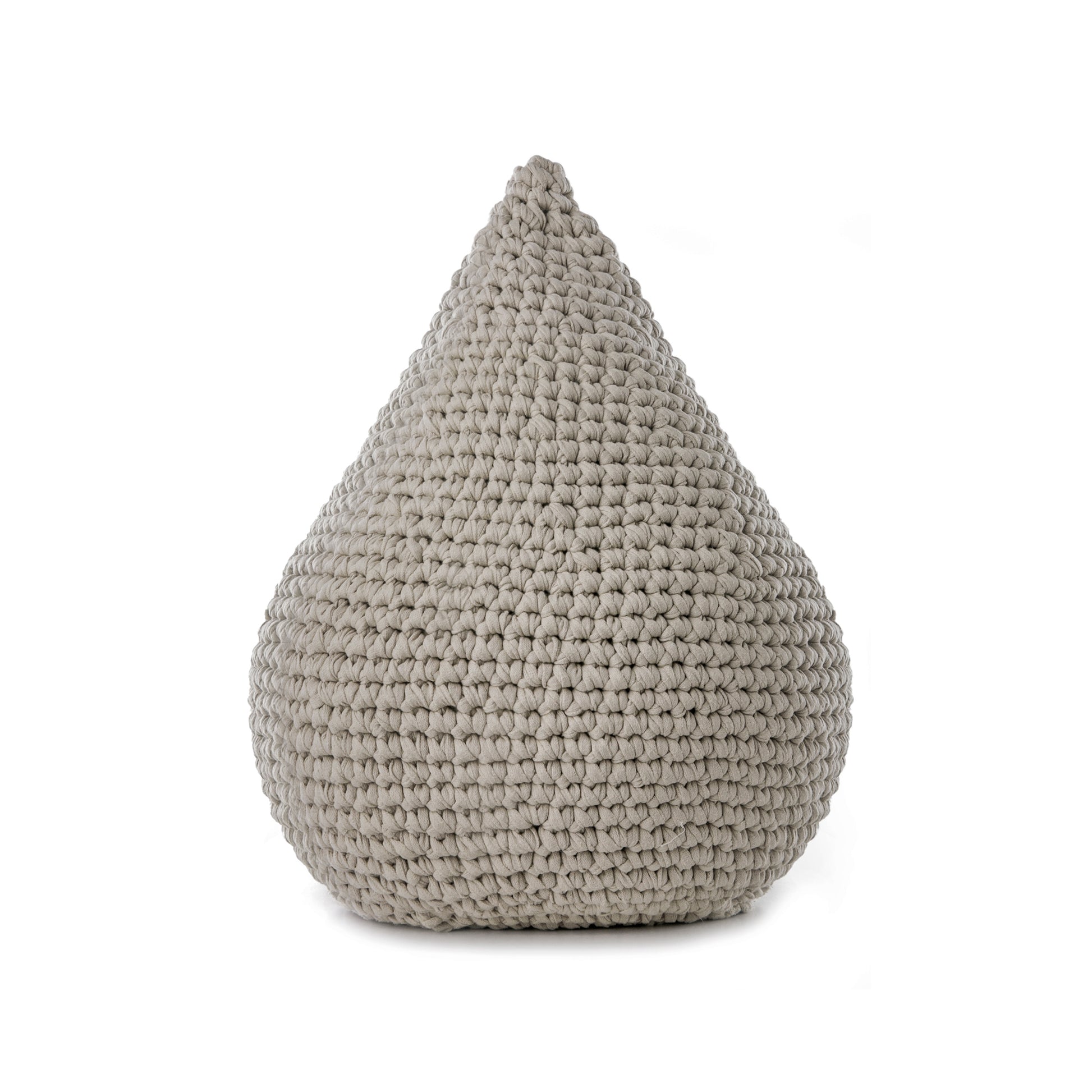 Almofada Gota em crochê artesanal G Fendi