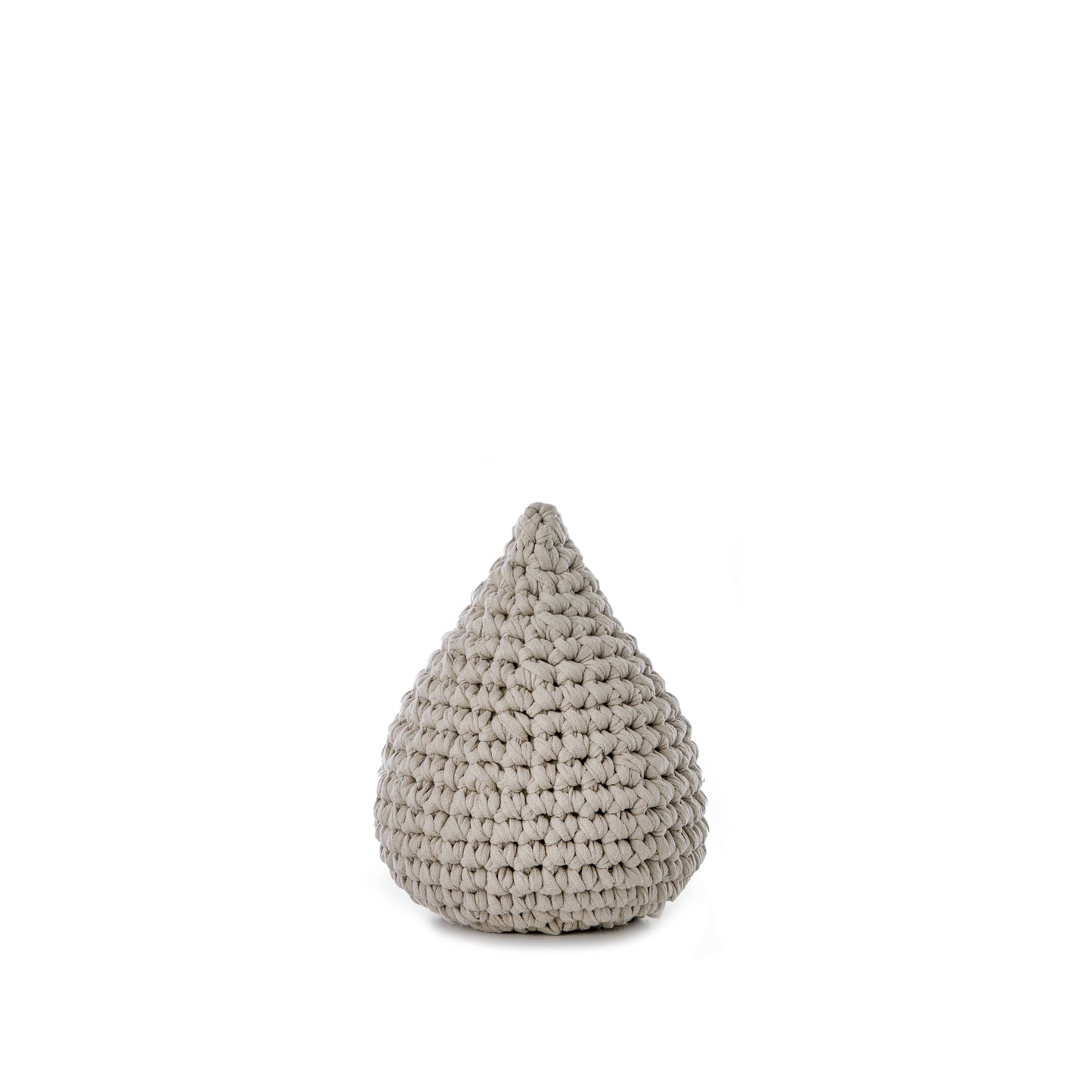 Almofada Gota em crochê artesanal P Fendi