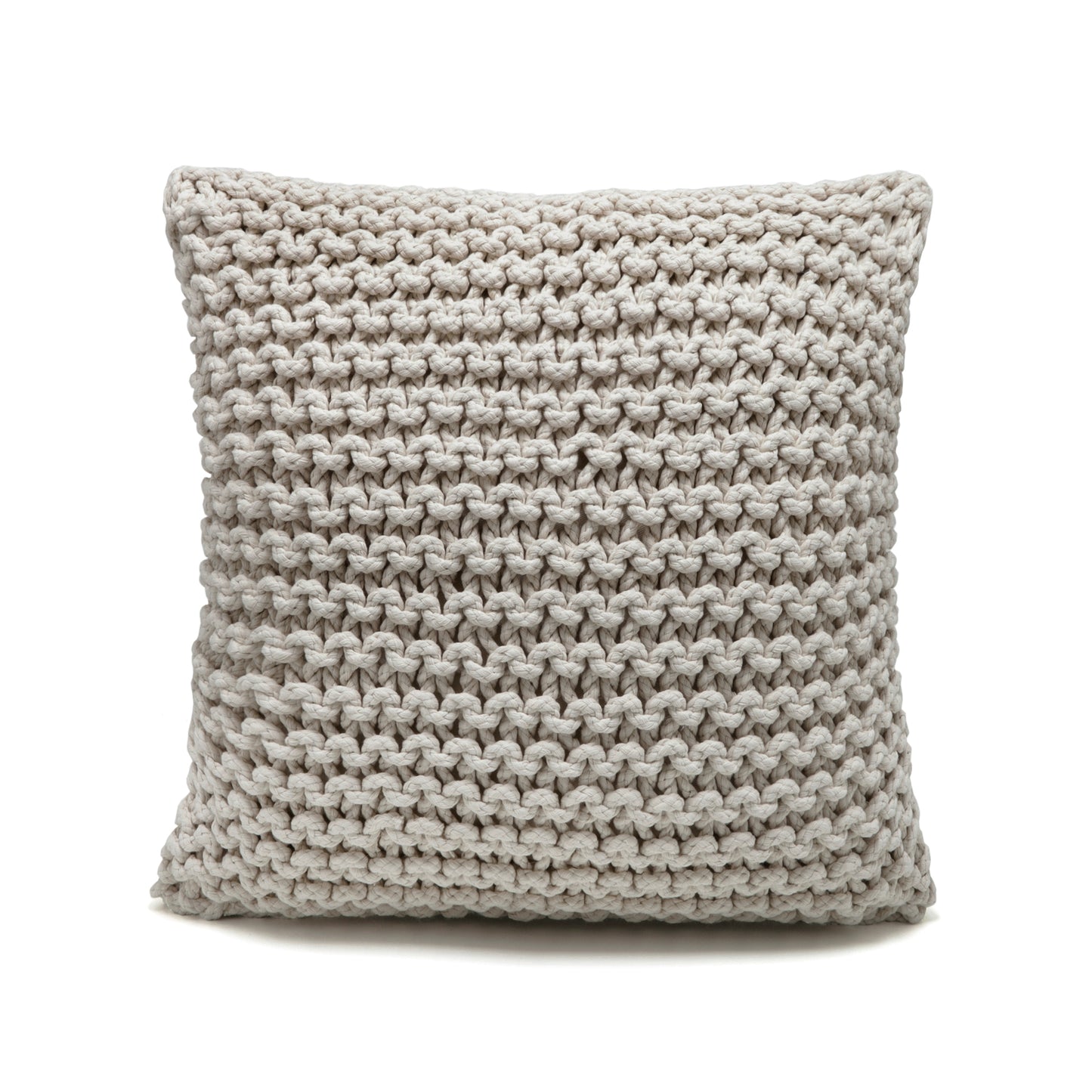 Almofada em tricô artesanal String 45x45 Fendi