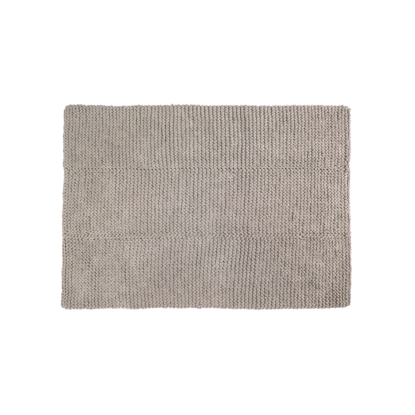 Tapete em tricô artesanal Fendi, com fio 100% algodão. Dimensões: Largura - 150cm; Comprimento - 200cm.