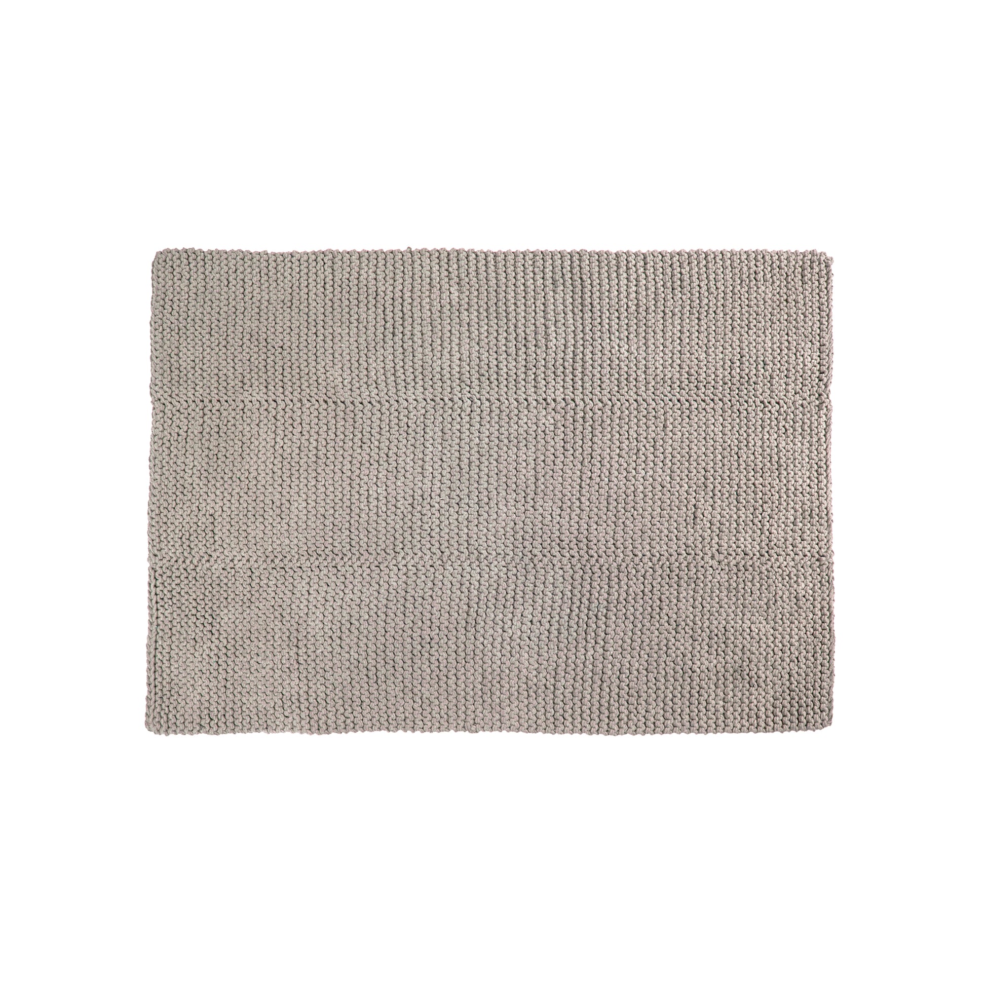 Tapete em tricô artesanal Fendi, com fio 100% algodão. Dimensões: Largura - 150cm; Comprimento - 200cm.