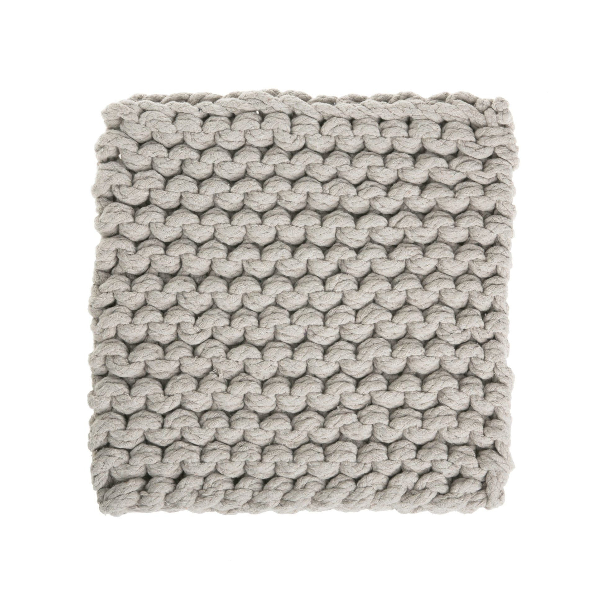 amostra de pontos / Tapete em tricô artesanal Fendi, com fio 100% algodão. Dimensões: Largura - 150cm; Comprimento - 200cm.