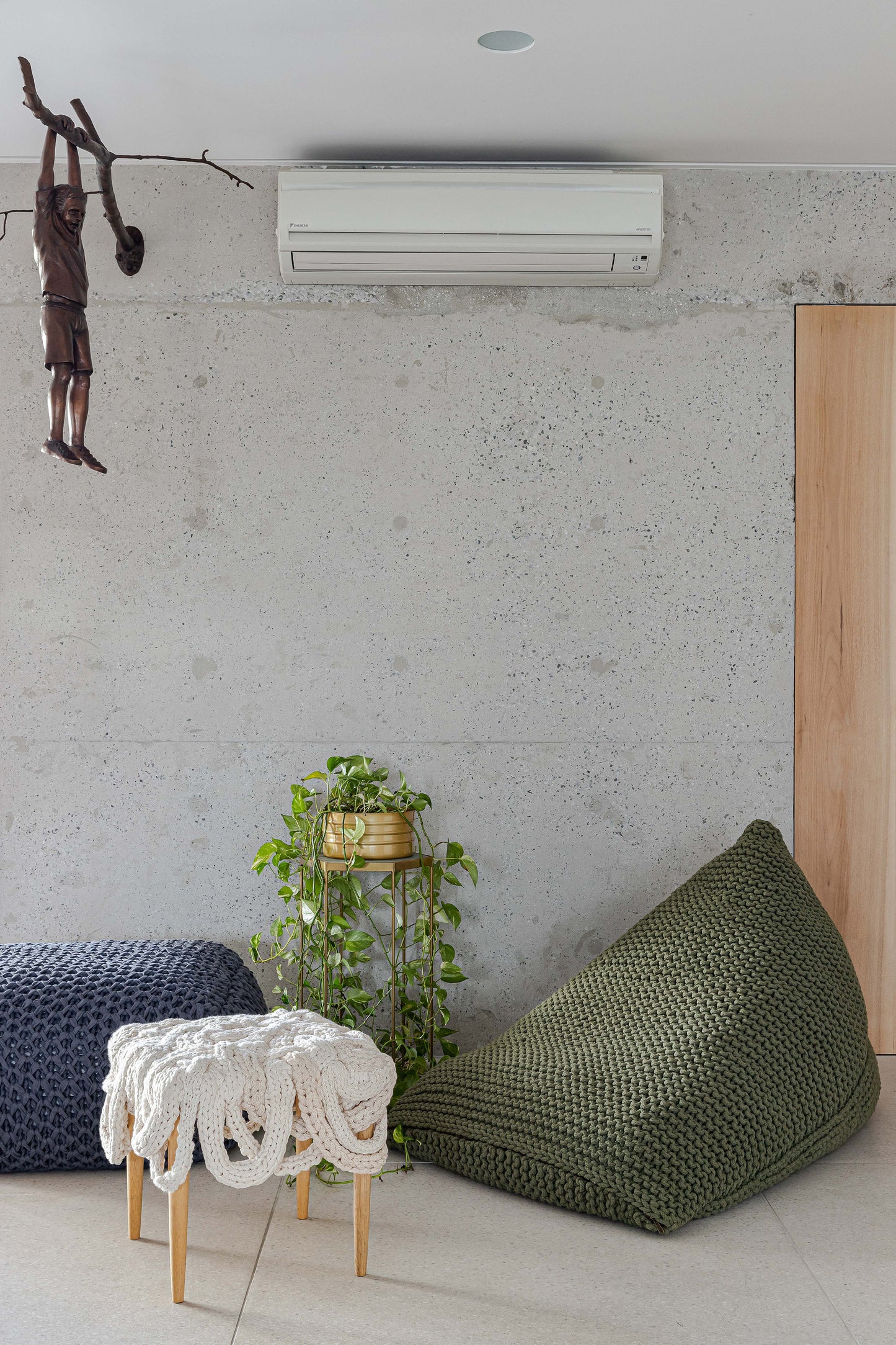 Puff String 90x120 Verde