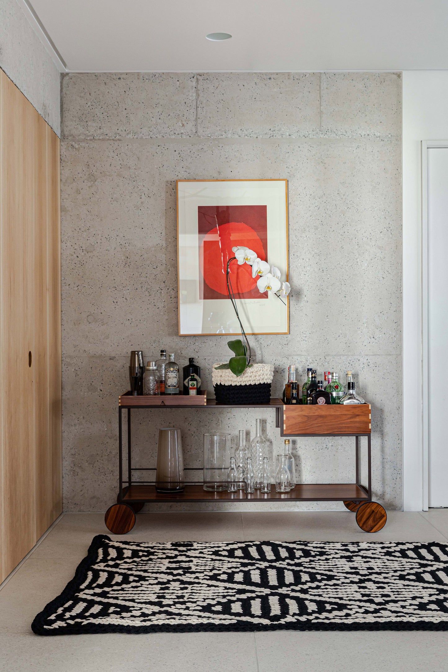 Vaso Bicolor 20x22 Preto