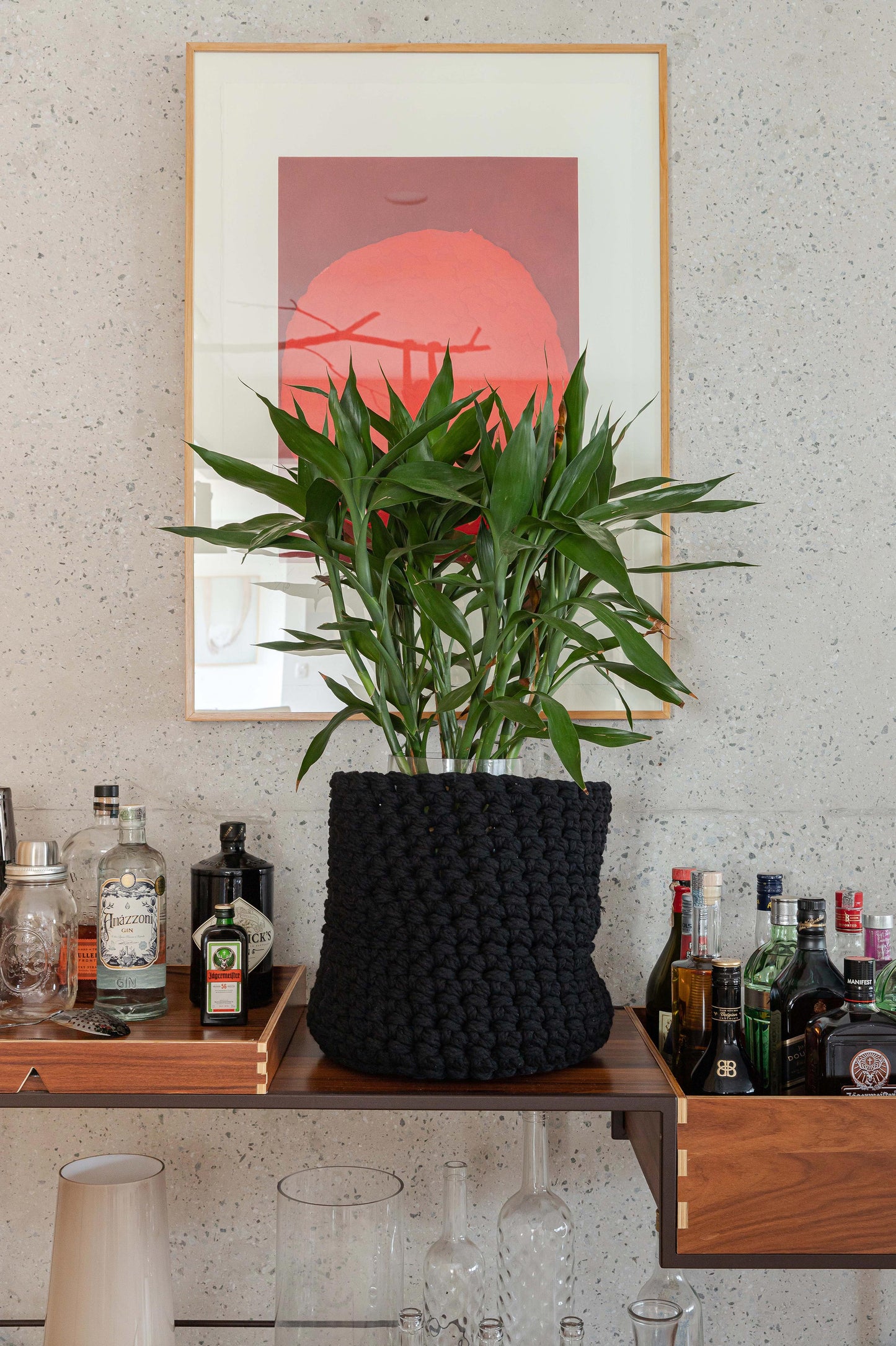 Cesta String 18x30 Preto