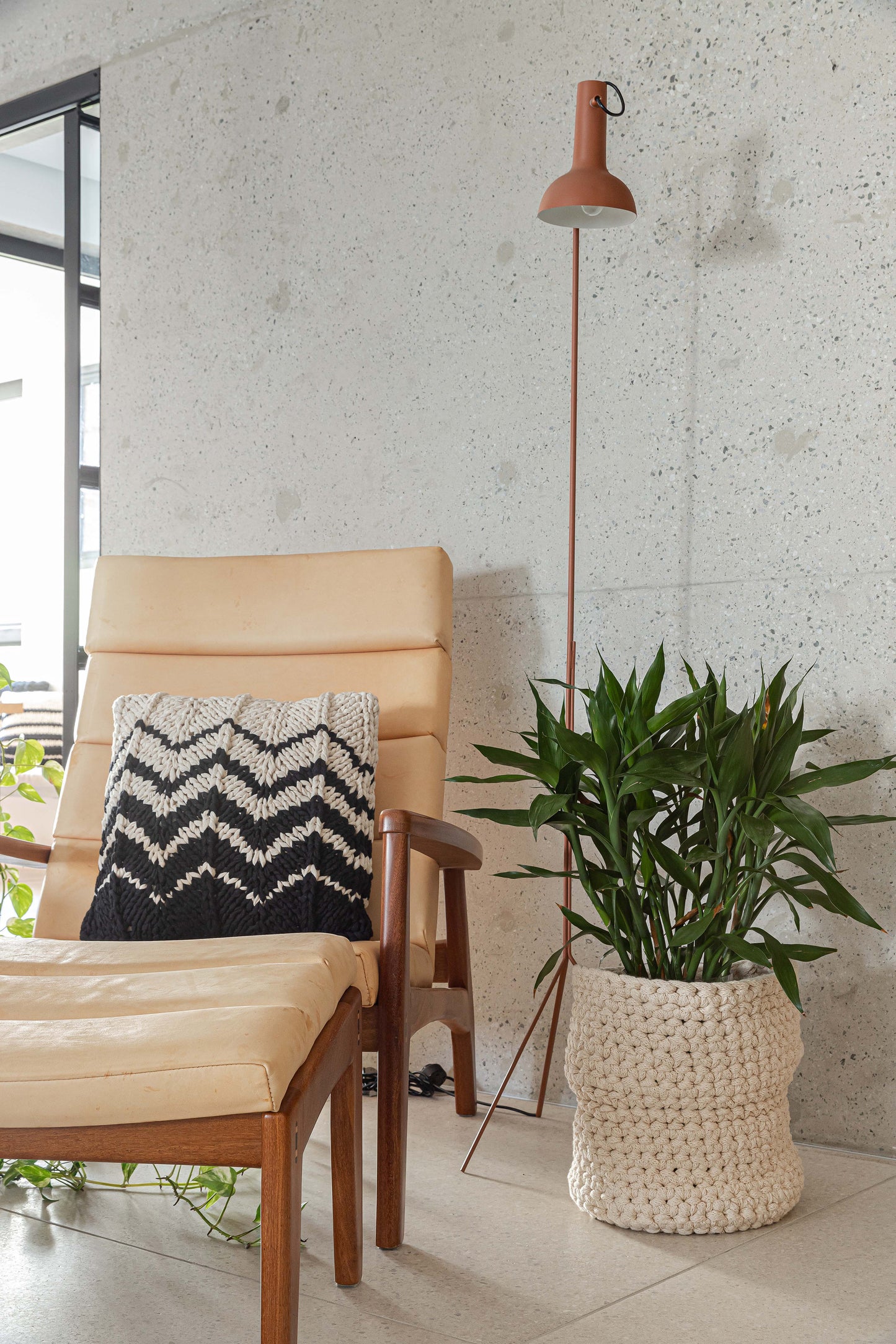 Cesta String 18x30 Cru Pronta Entrega