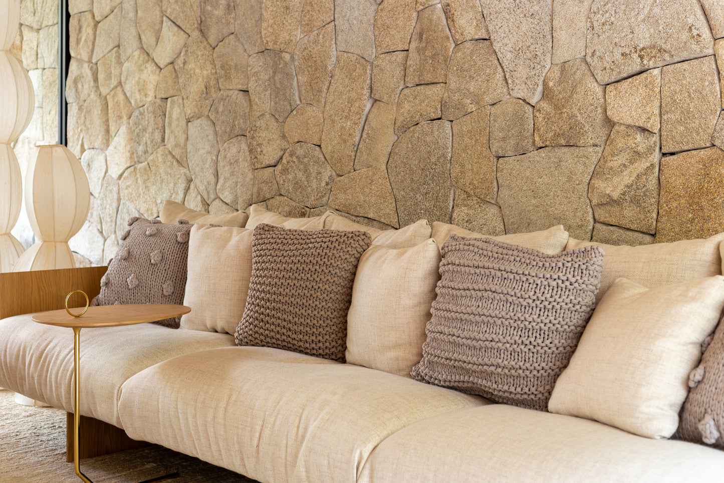 Almofada Relevo 50x50 Fendi