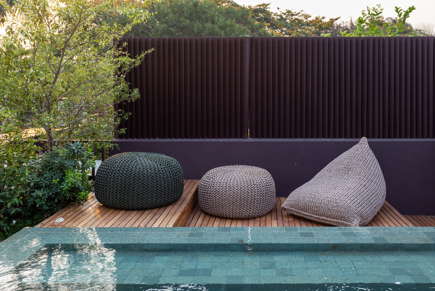 Puff String Liso Outdoor 90x120 Fendi