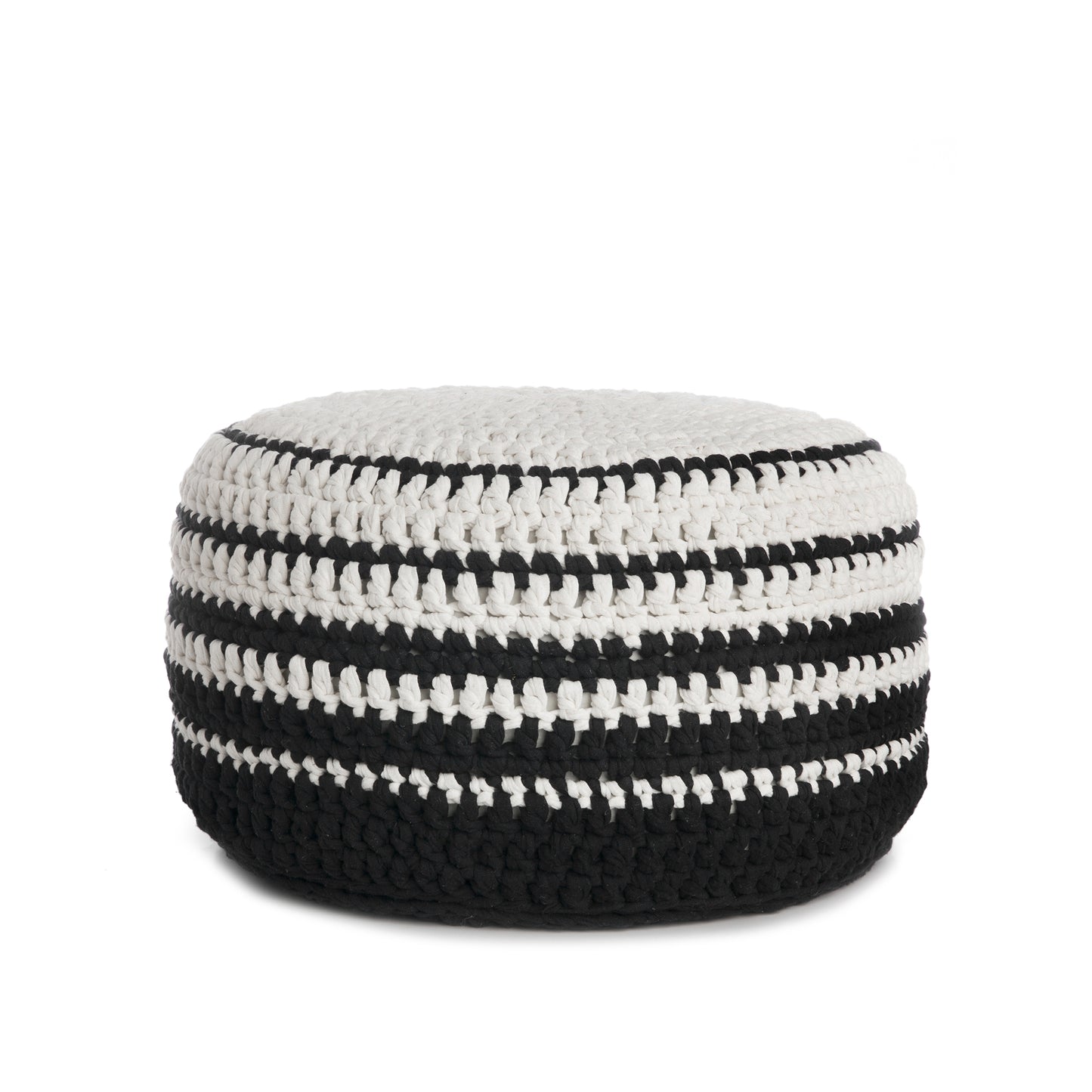 Puff Degradê 30x60 Preto