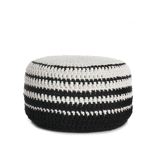 Puff Degradê 30x60 Preto