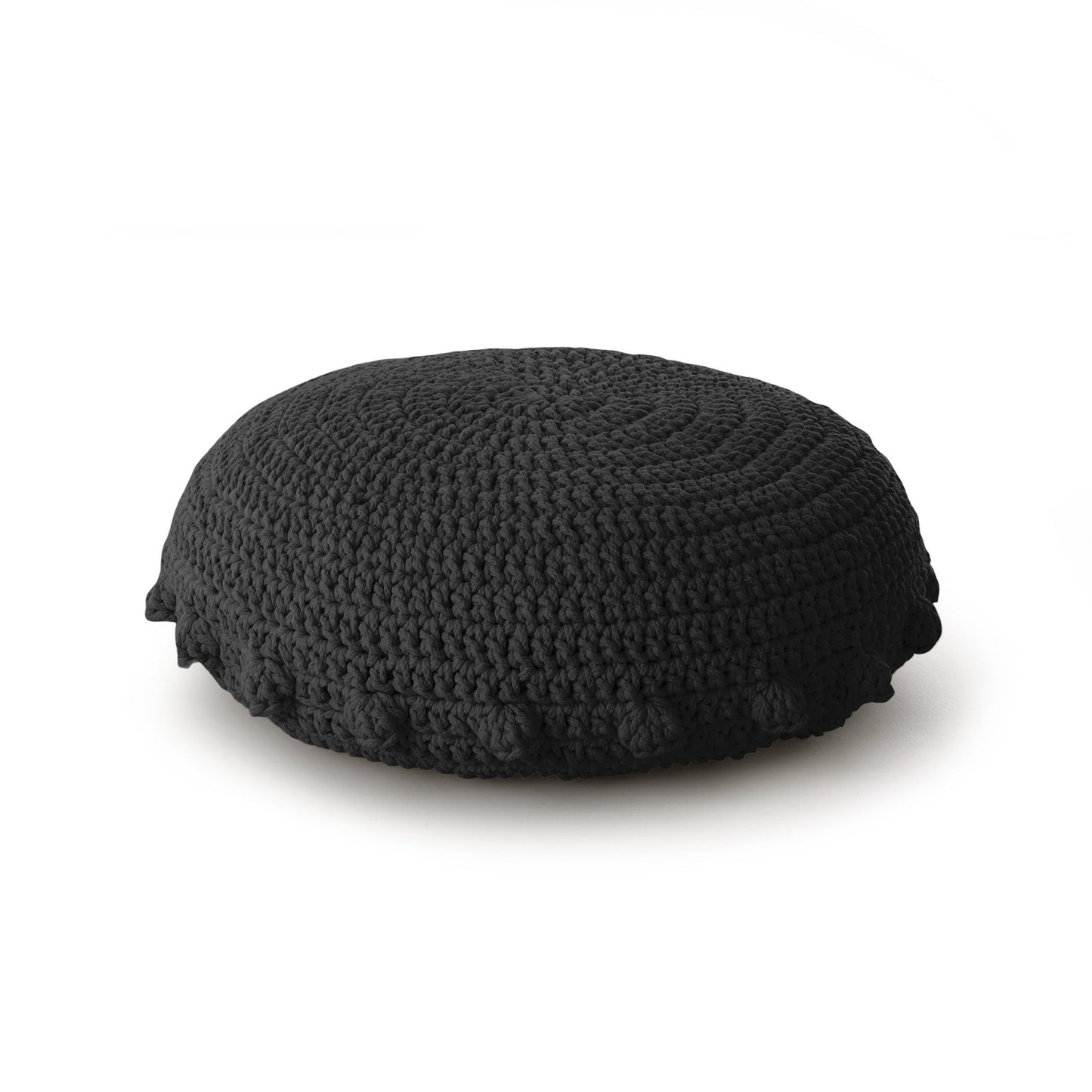 Puff Disco 20x85 Preto Pronta Entrega