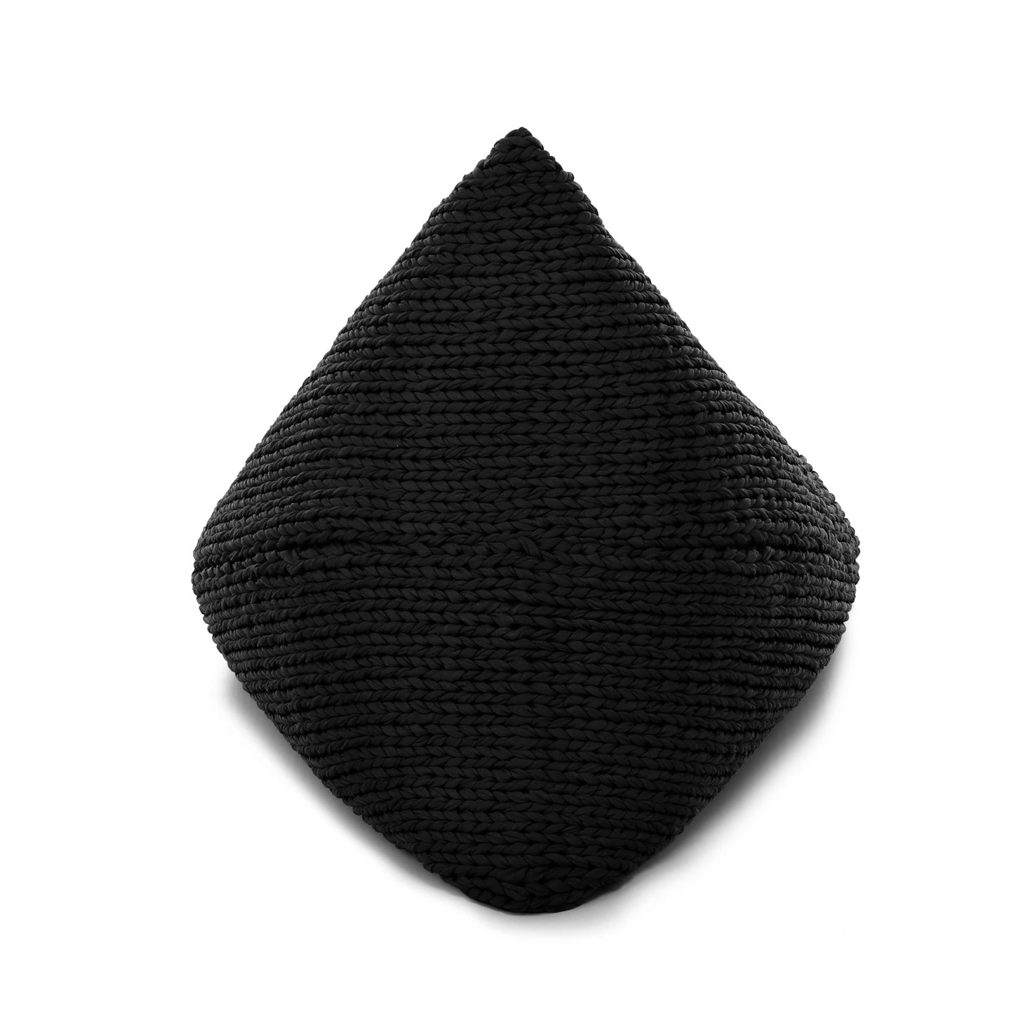 Puff String Liso Outdoor 90x120 Preto