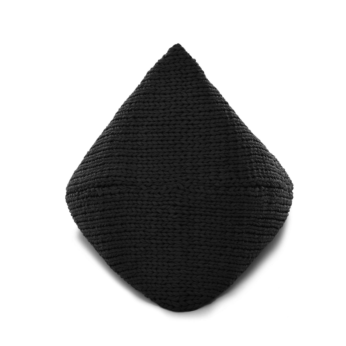 Puff String Liso Outdoor 90x120 Preto Pronta Entrega