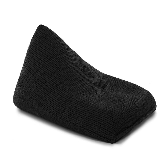 Puff String Liso Outdoor 90x120 Preto Pronta Entrega