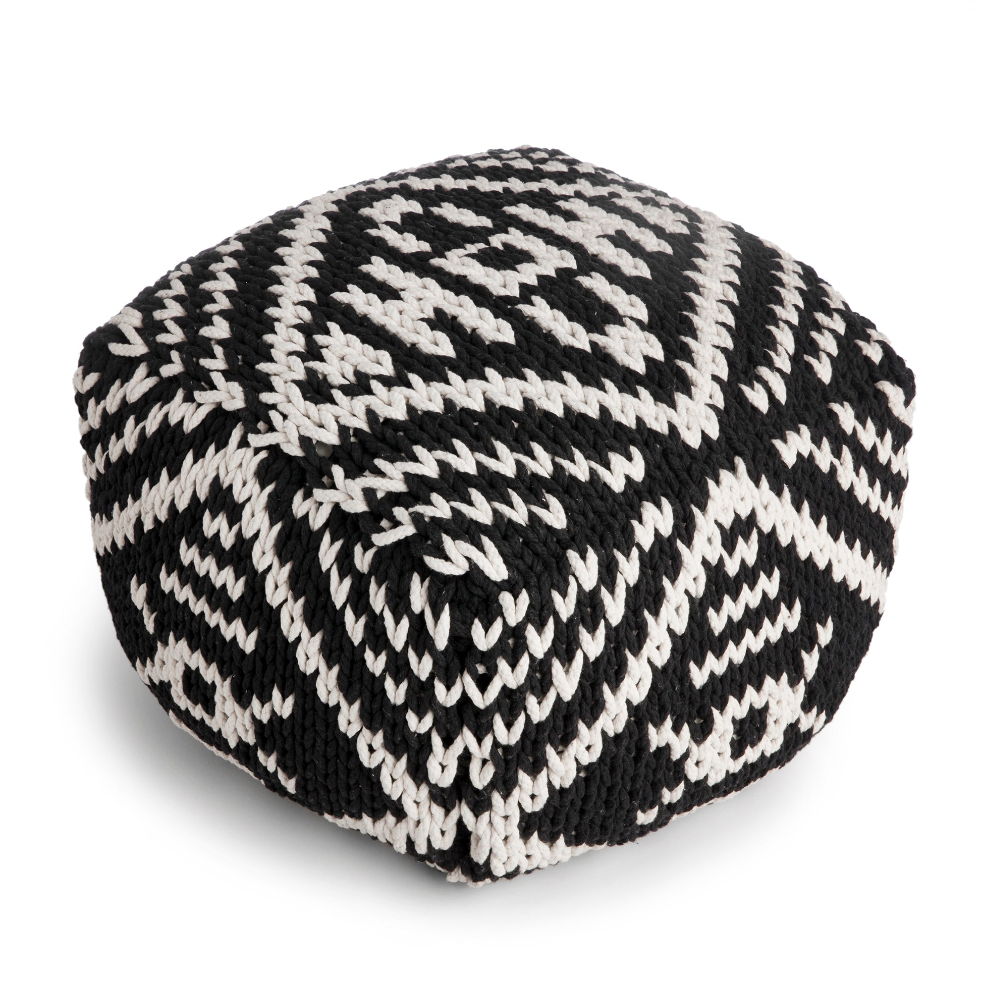 Puff Tribal 40x50 Preto