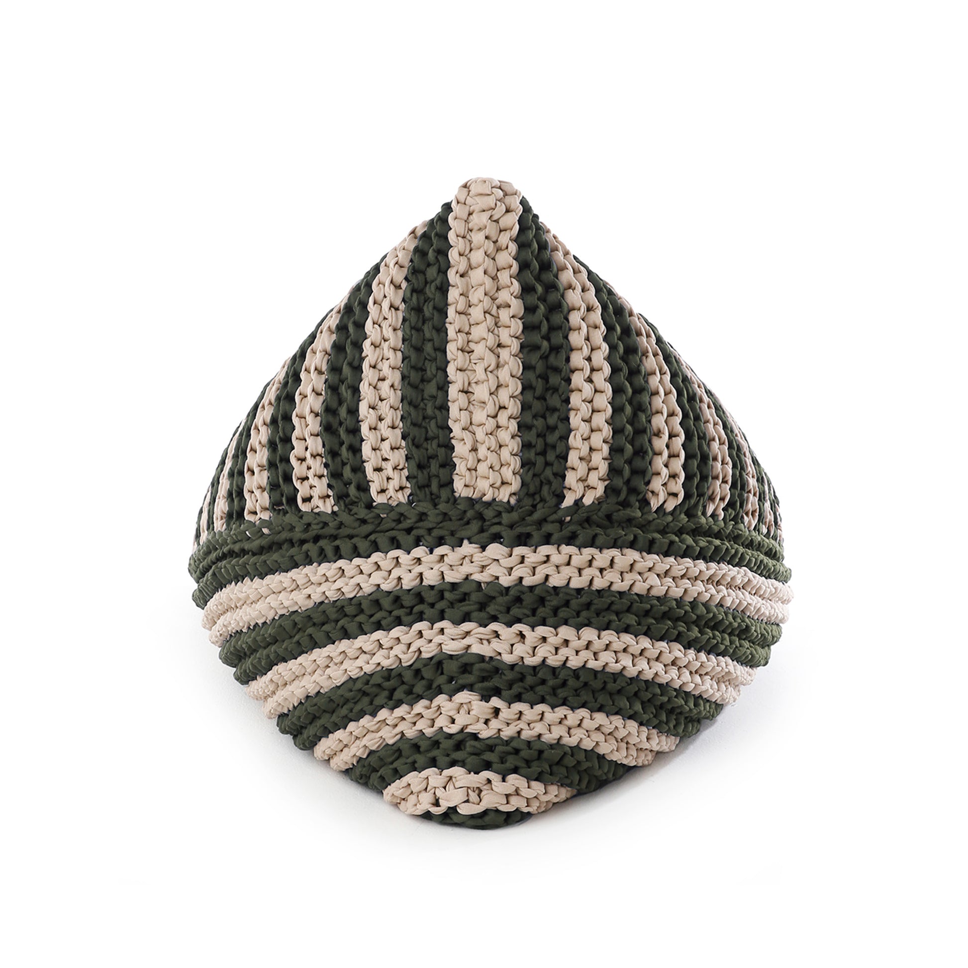 Puff String Listrado Outdoor 90x120 Verde