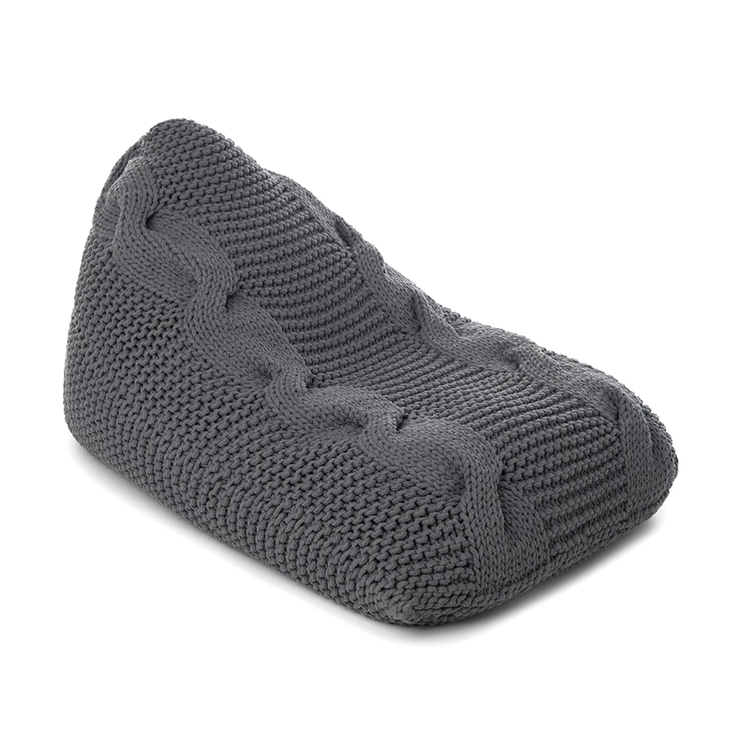 Puff String Trança 90x120 Cinza