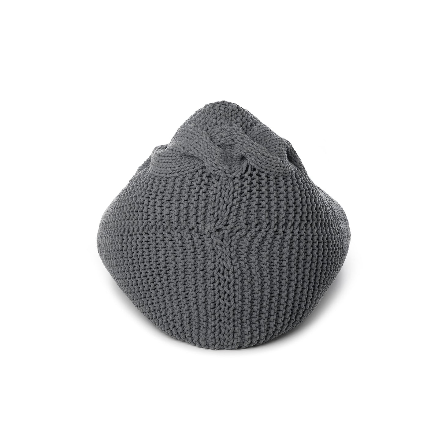 Puff String Trança 90x120 Cinza
