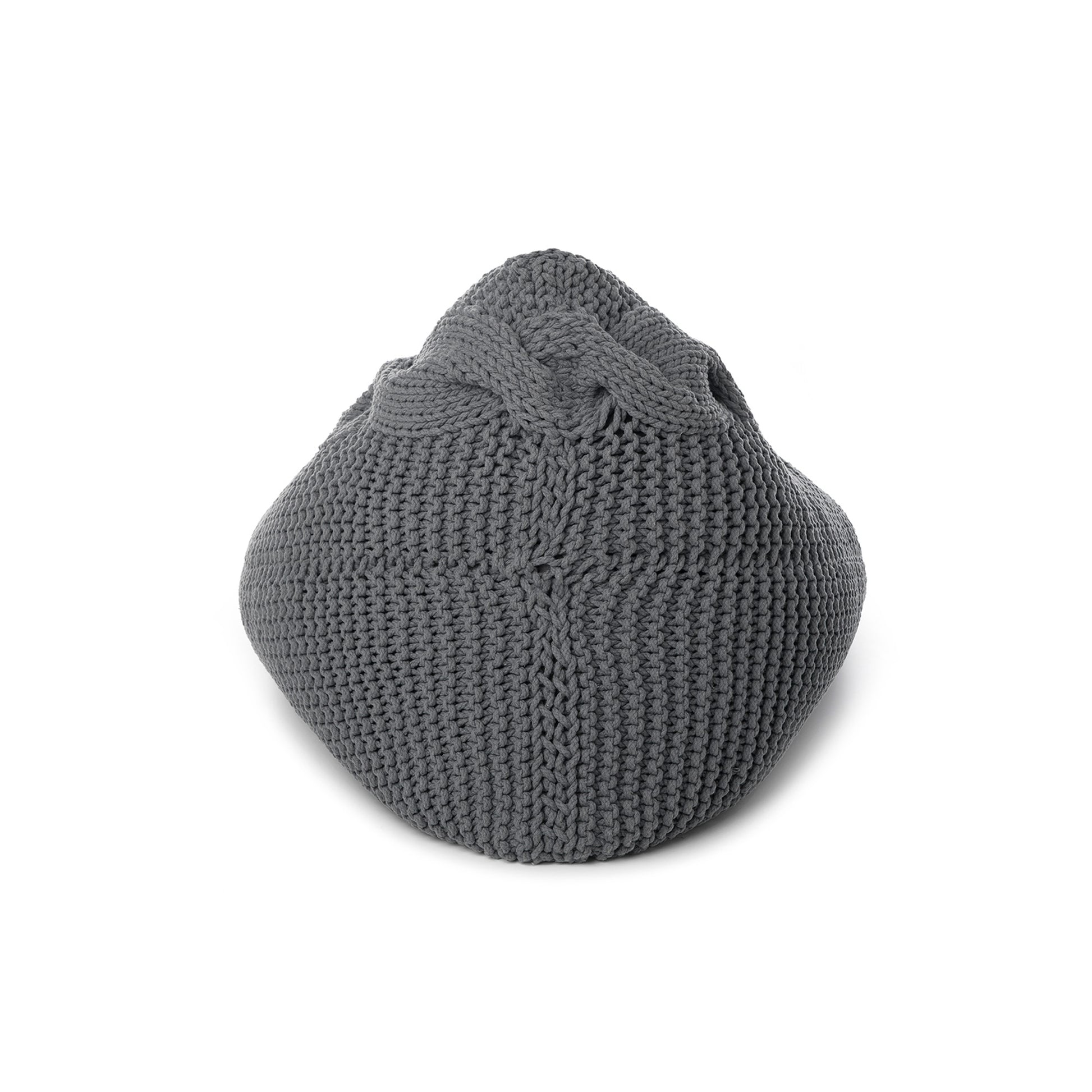 Puff String Trança 90x120 Cinza