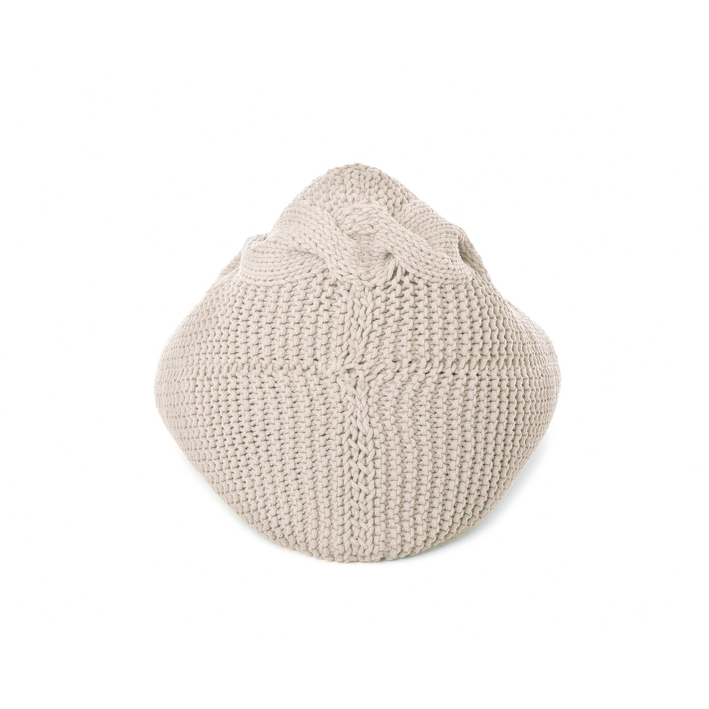 Puff String Trança 90x120 Cru