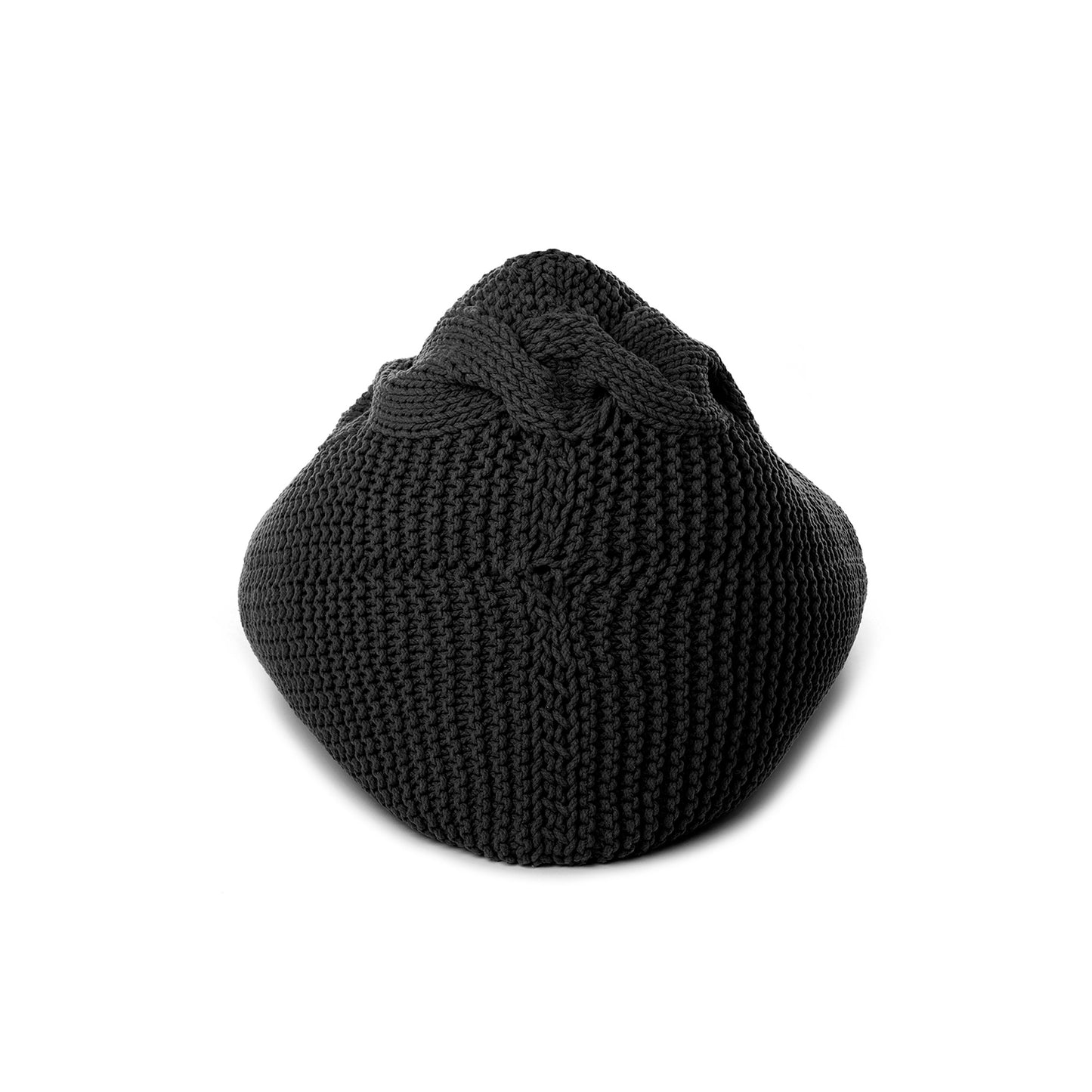 Puff String Trança 90x120 Preto