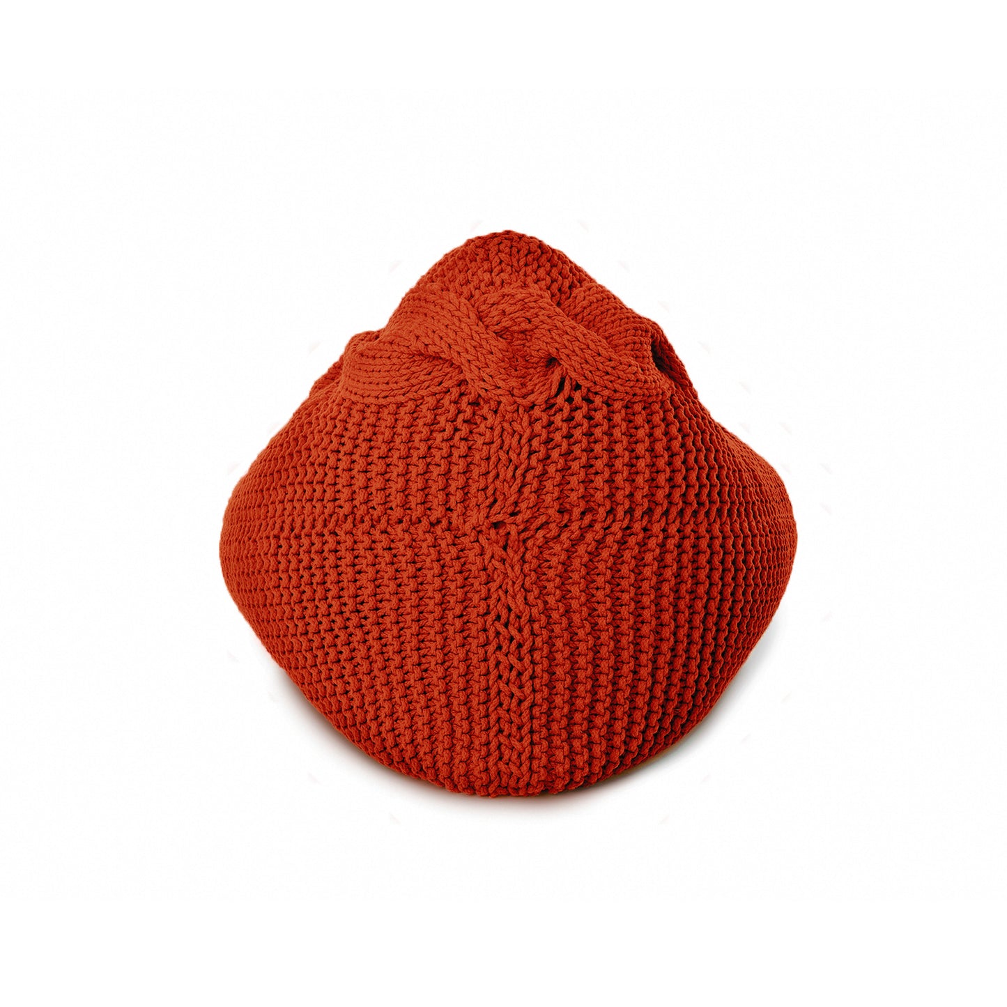 Puff String Trança 90x120 Terracota