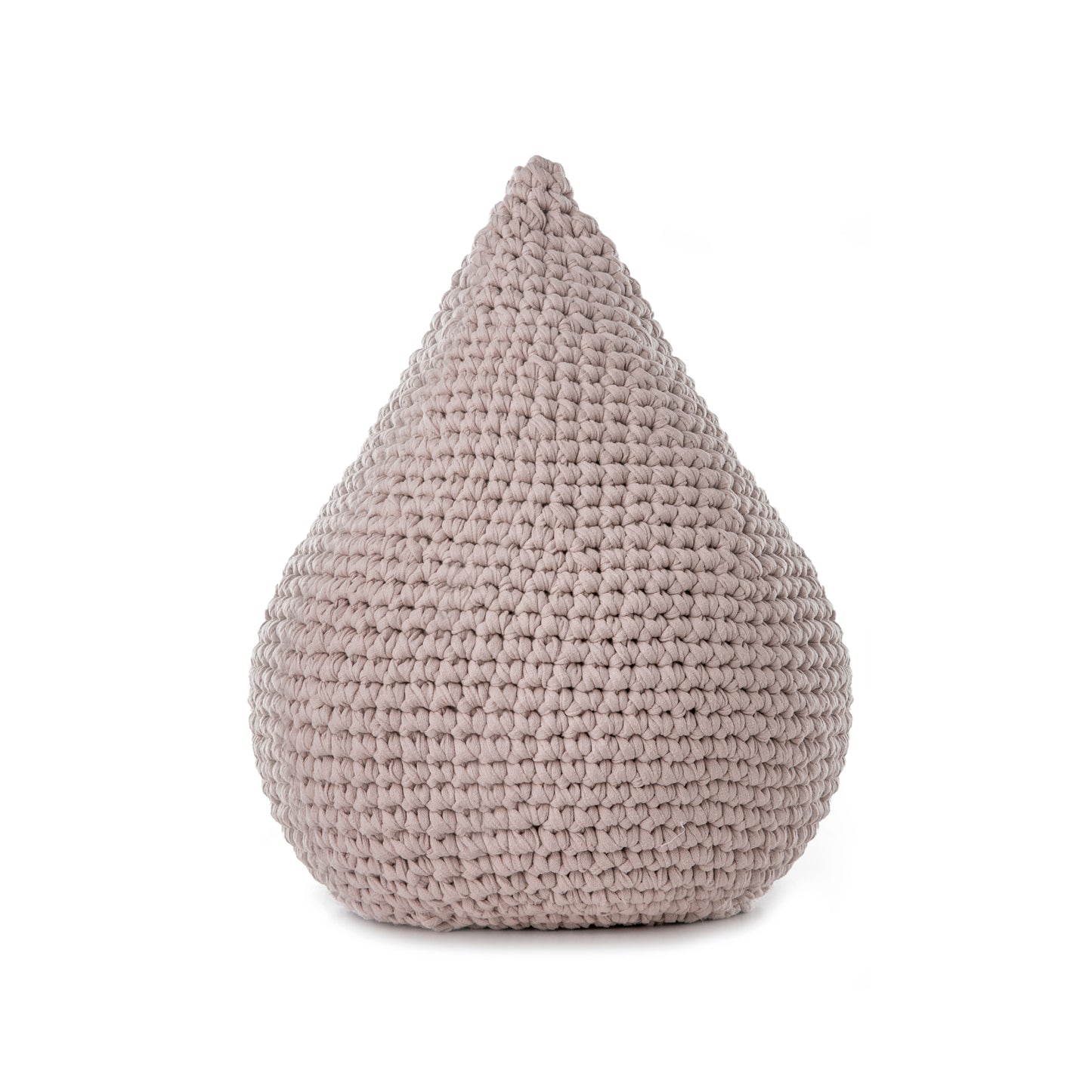Almofada Gota em crochê artesanal G Rose