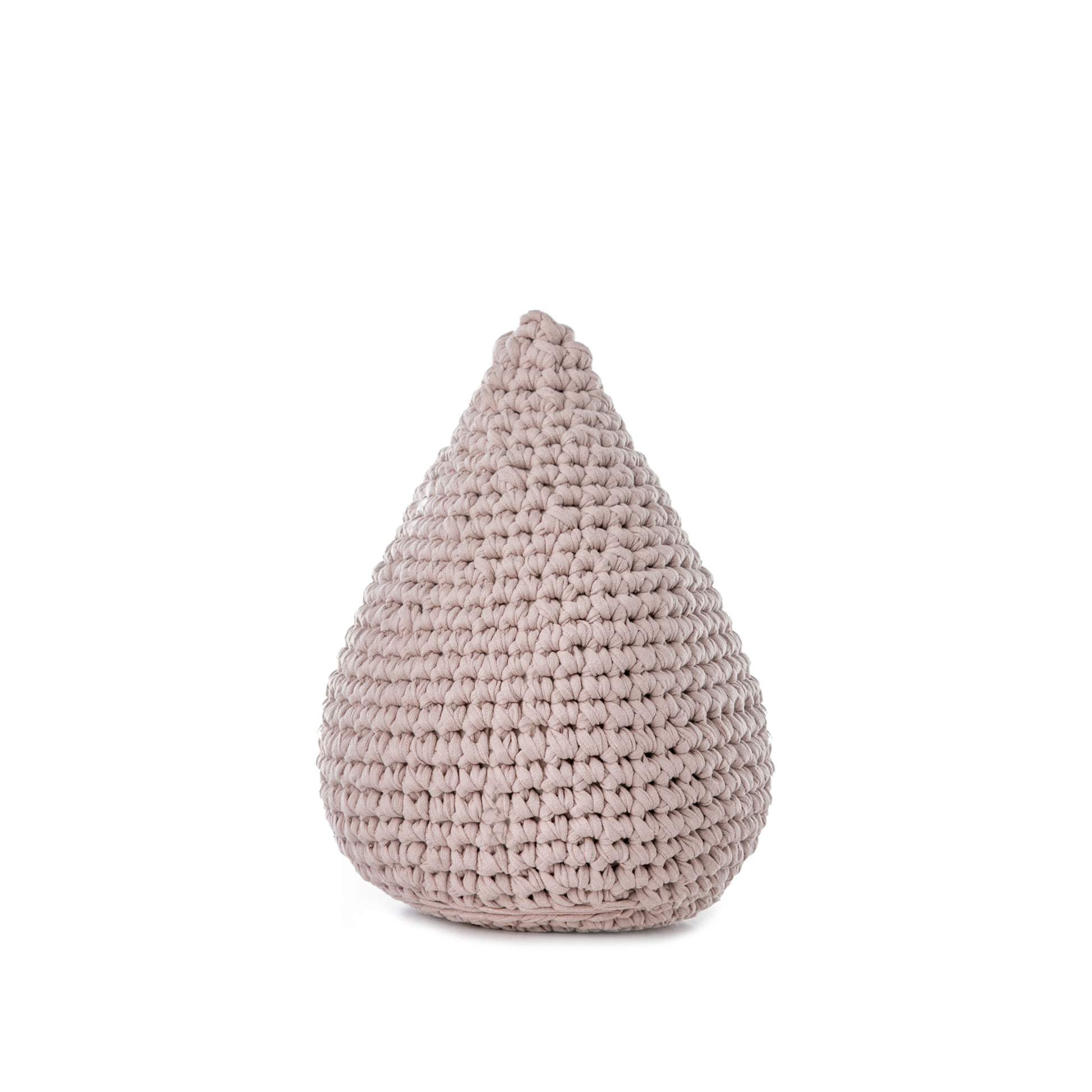 Almofada Gota em crochê artesanal M Rose