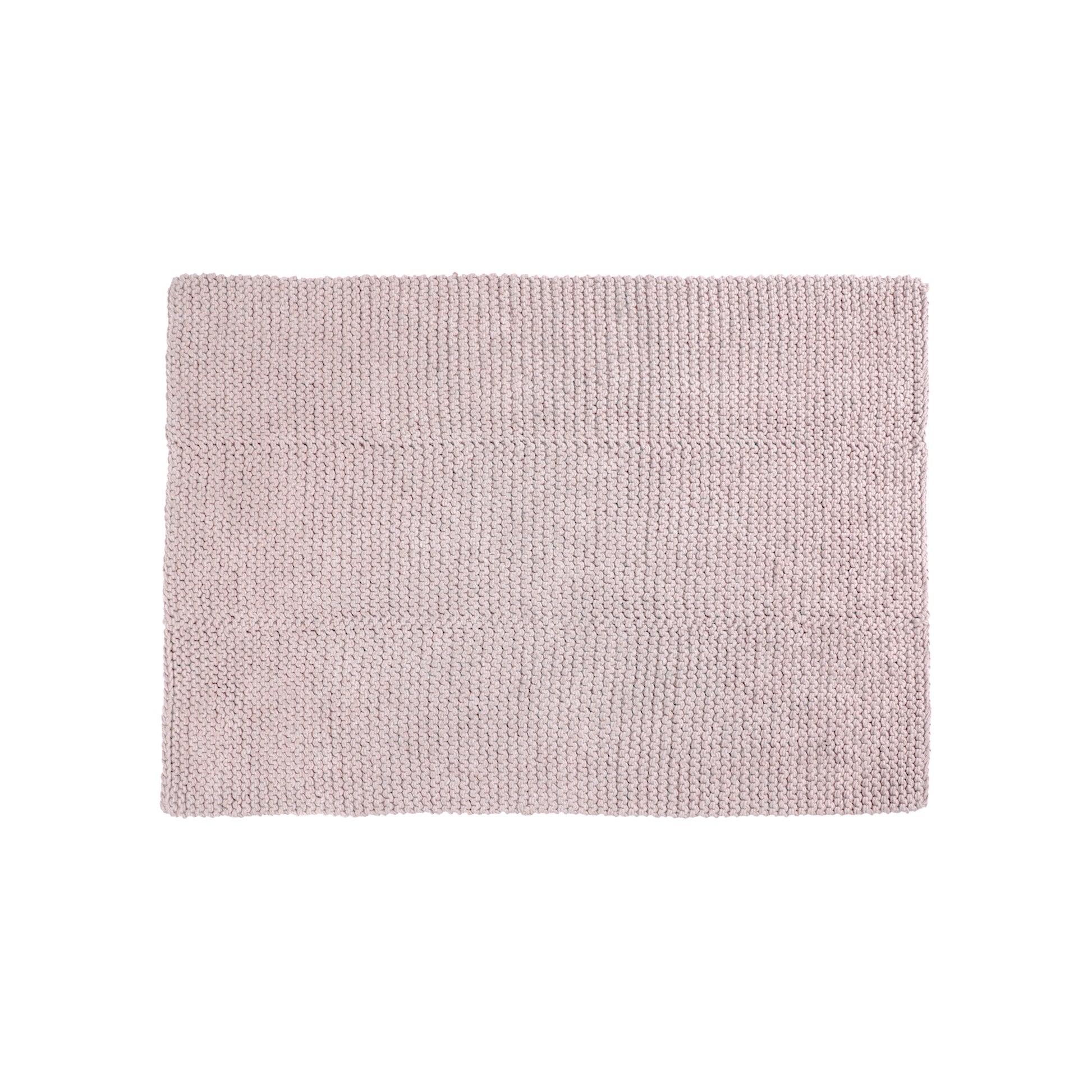 Tapete em tricô artesanal Rose, com fio 100% algodão. Dimensões: Largura - 150cm; Comprimento - 200cm.