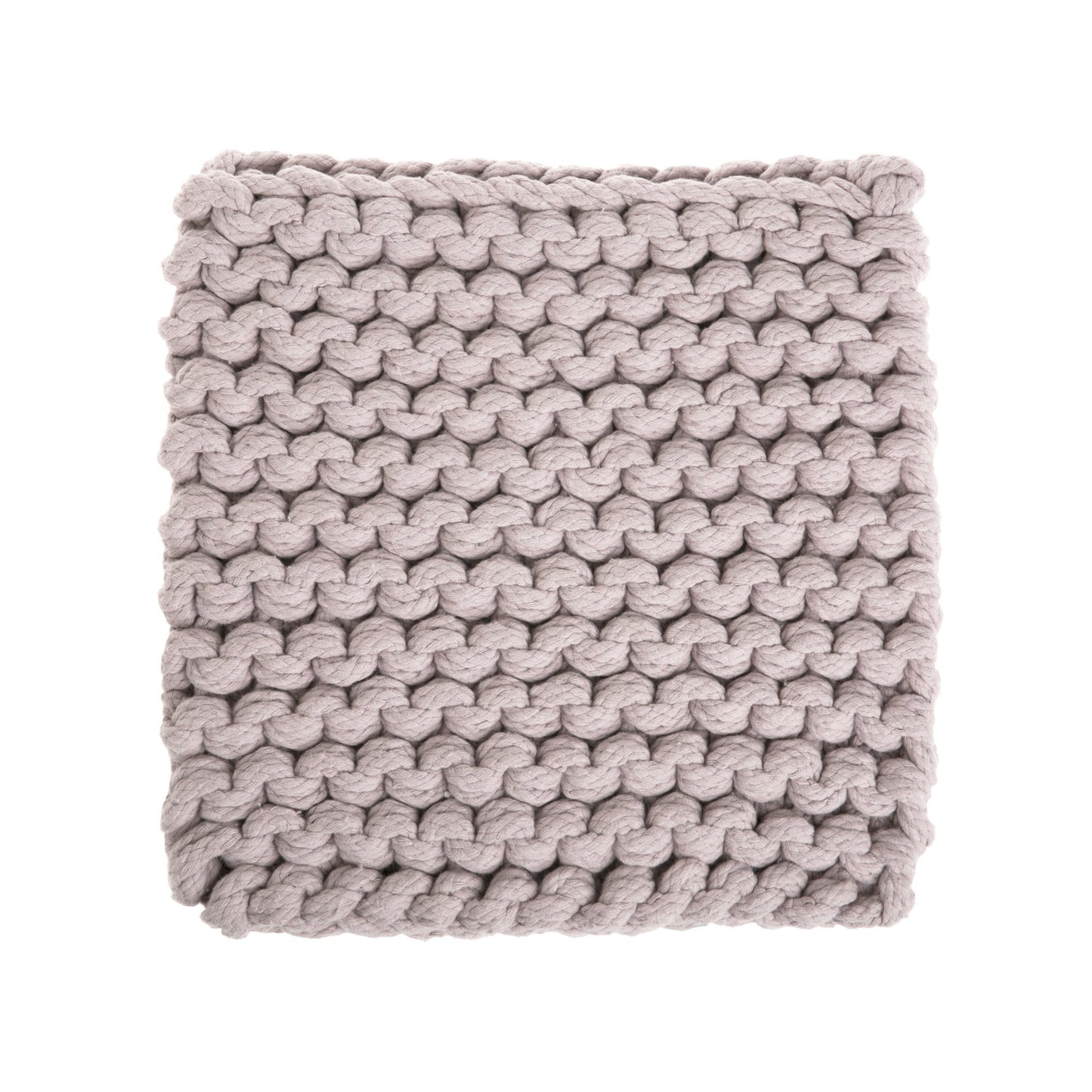 amostra de pontos / Tapete em tricô artesanal Rose, com fio 100% algodão. Dimensões: Largura - 150cm; Comprimento - 200cm.