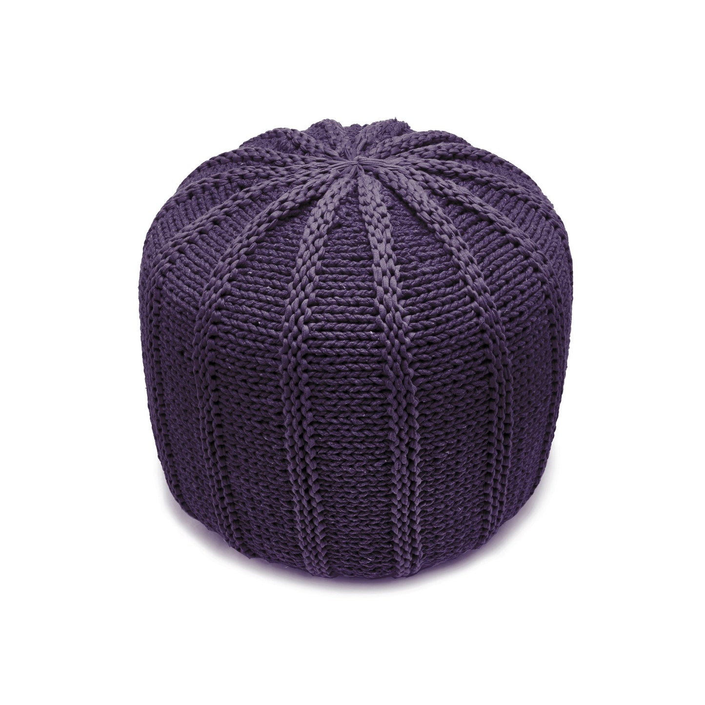 Puff Pumpkin 40x40 Roxo Pronta Entrega