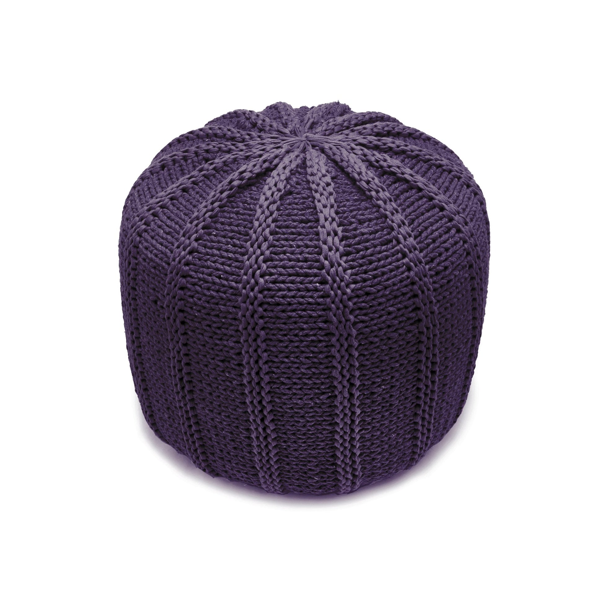 Puff Pumpkin 40x40 Roxo Pronta Entrega