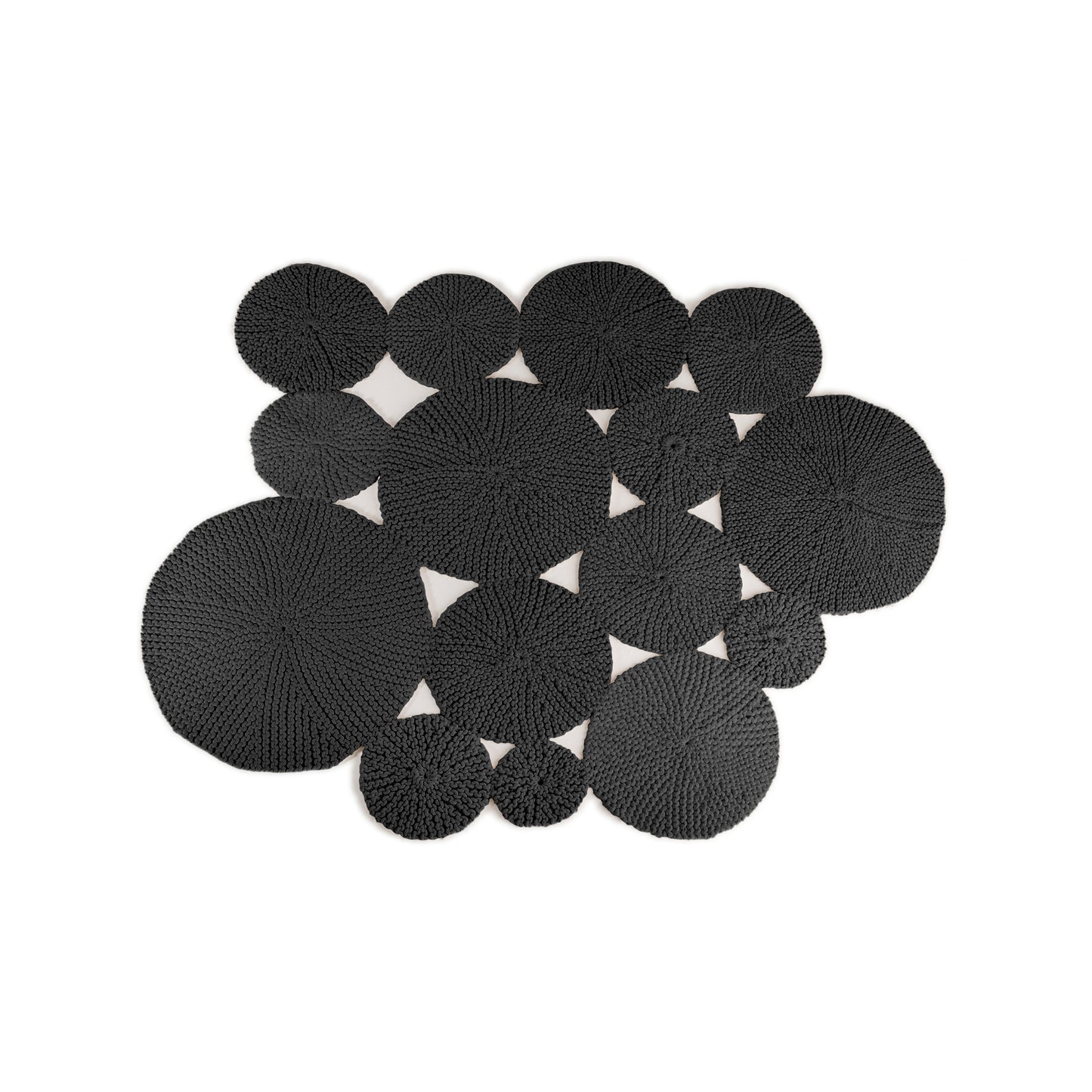 Tapete Bolas 180x300 Preto