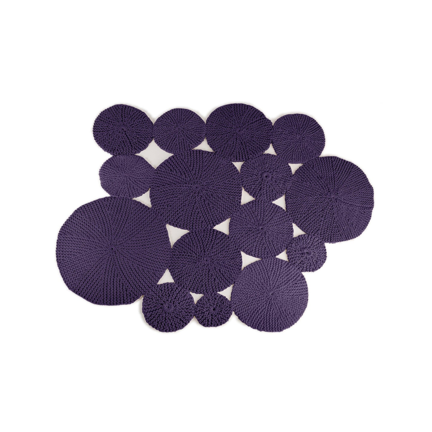 Tapete Bolas 180x300 Roxo Pronta Entrega