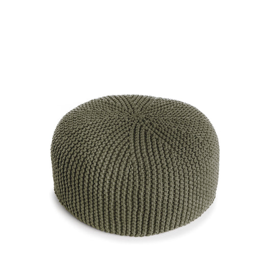 Puff Lounge 30x75 Verde Pronta Entrega