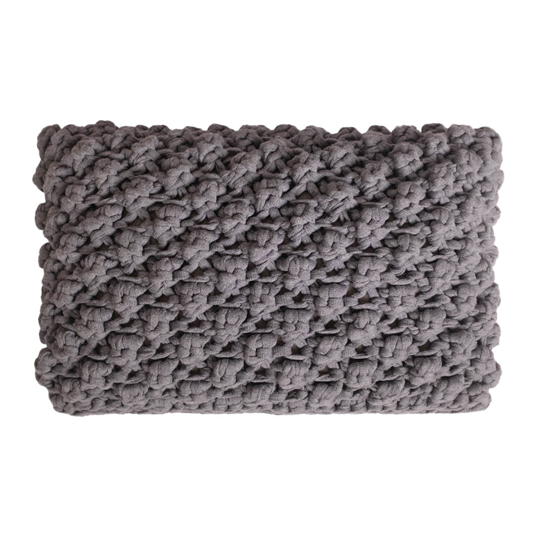 Almofada Pipoca 30x45 Cinza