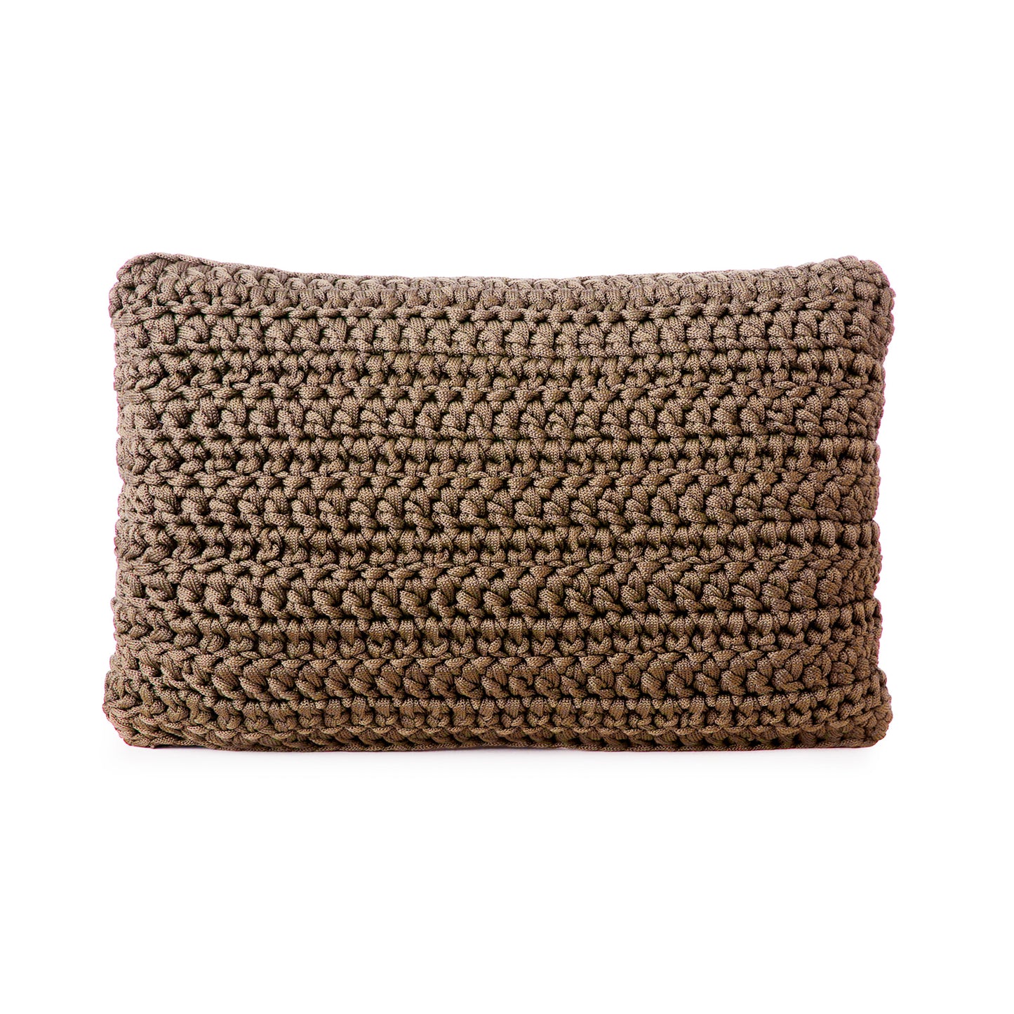 Almofada em Crochê Retangular Outdoor 30x45 Fendi