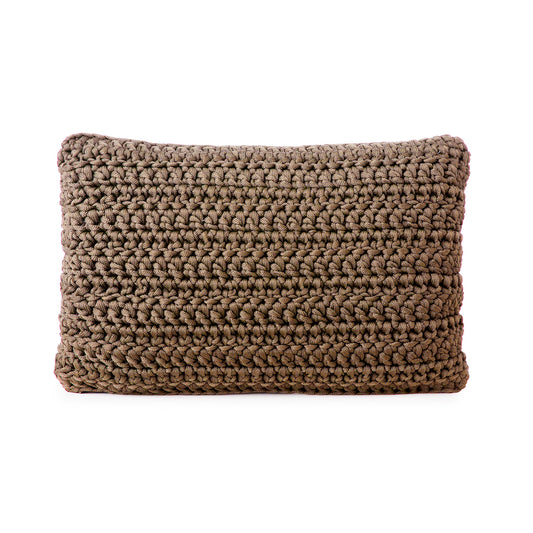 Almofada em Crochê Retangular Outdoor 30x45 Fendi