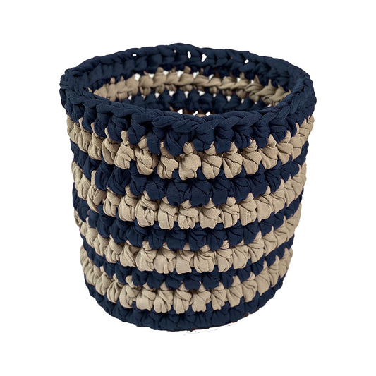 Cachepot Vaso Listra Outdoor 40x45 Marinho Pronta Entrega