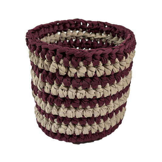 Cachepot Vaso Listra Outdoor 40x45 Marsala Pronta Entrega