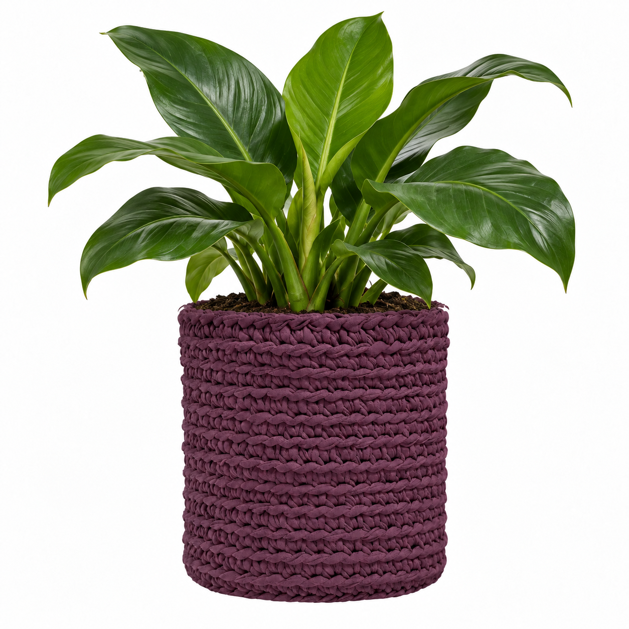 Cachepot Vaso Outdoor 40x45 Marsala