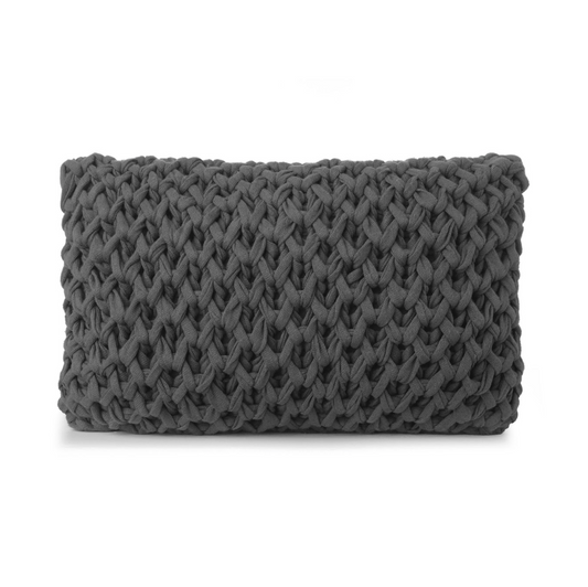 Almofada Colmeia 30x45 Cinza