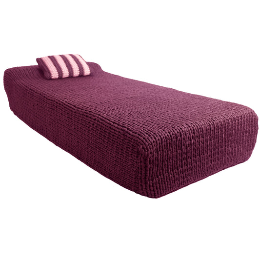 Day Bed Solteiro Outdoor 90x190 Marsala Pronta Entrega