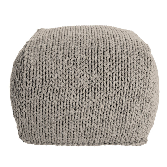 Puff Tricô Quadrado 40x50 Fendi