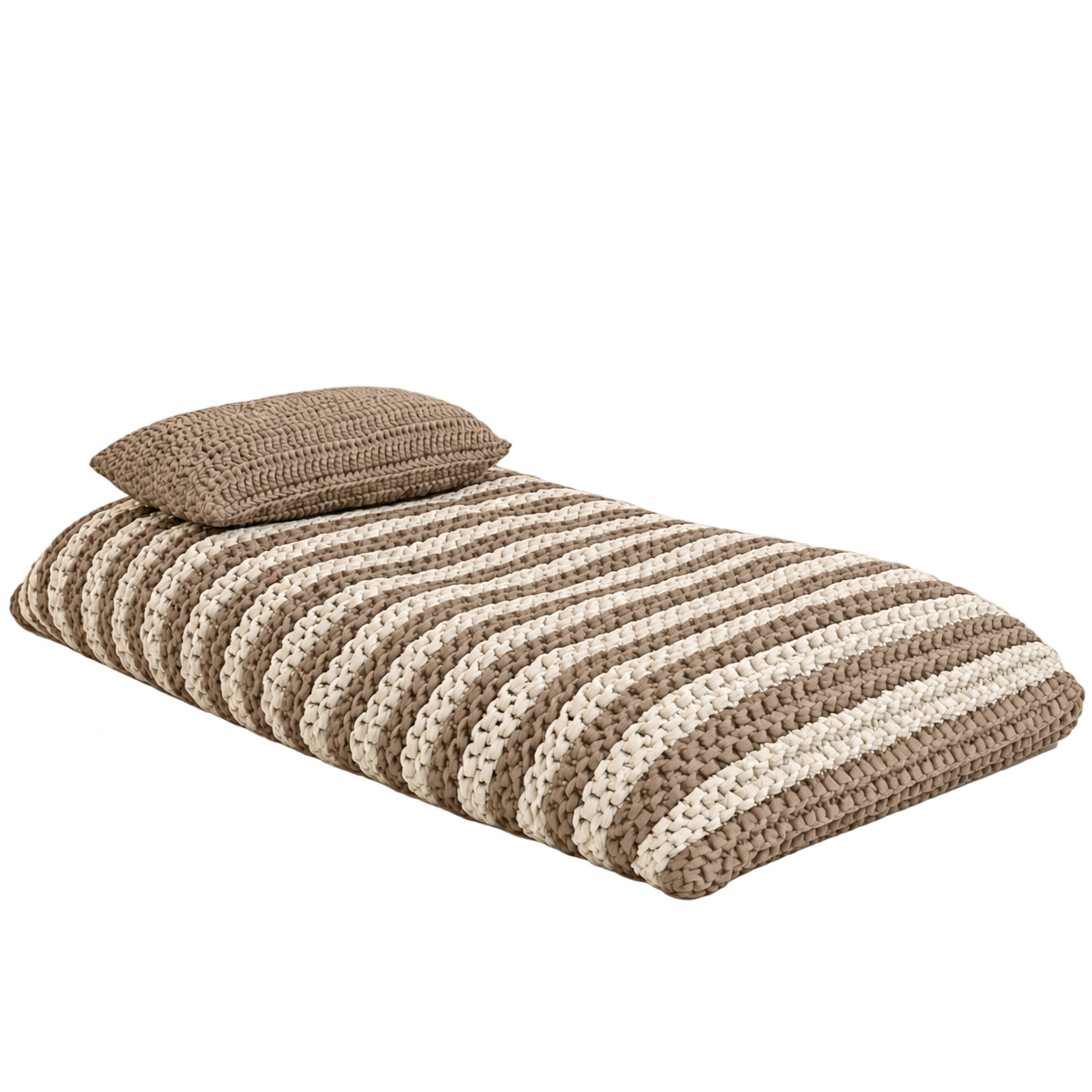 Puff Almofadão String Outdoor 90x160 Fendi
