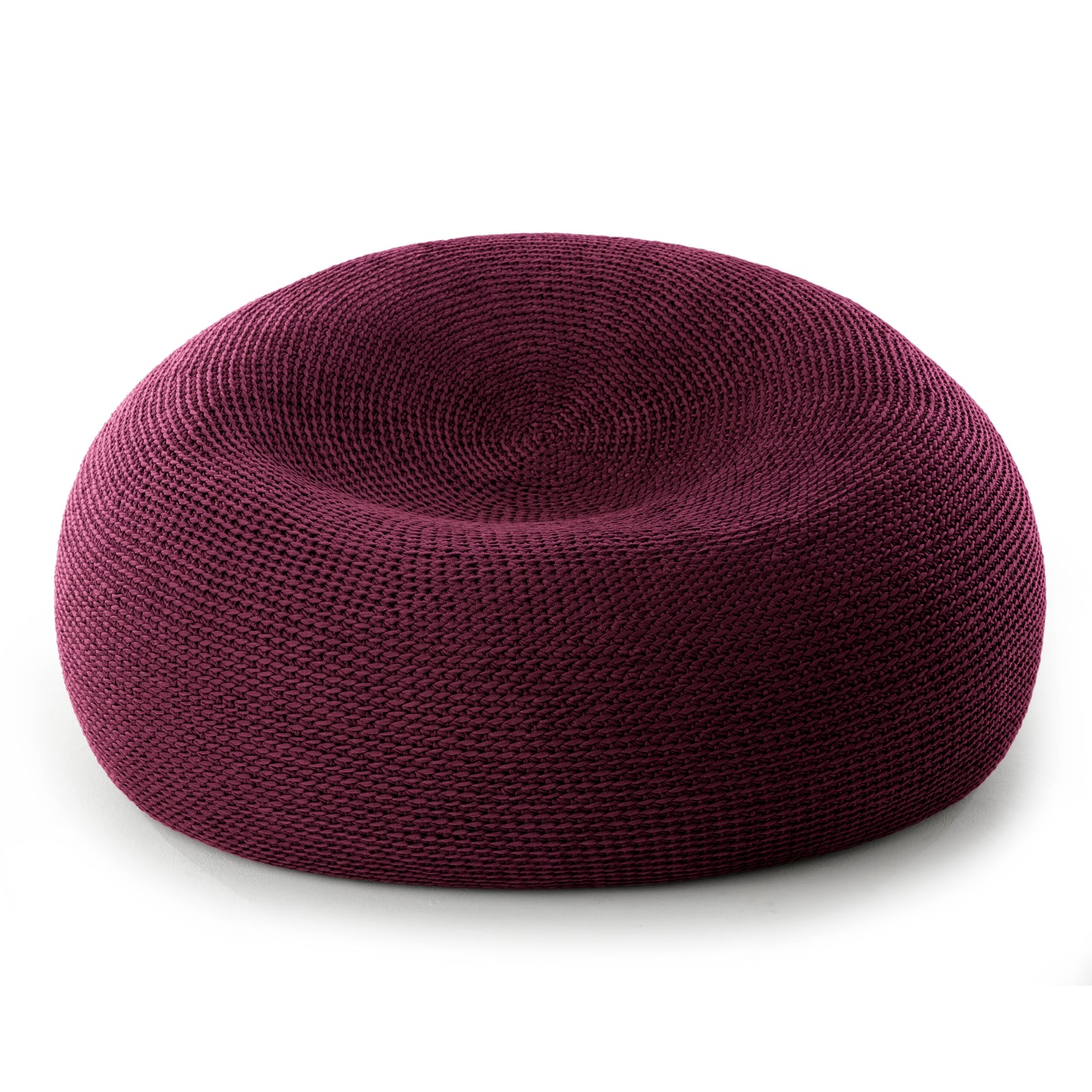 Puff em Crochê Bola Outdoor 50x130 Marsala