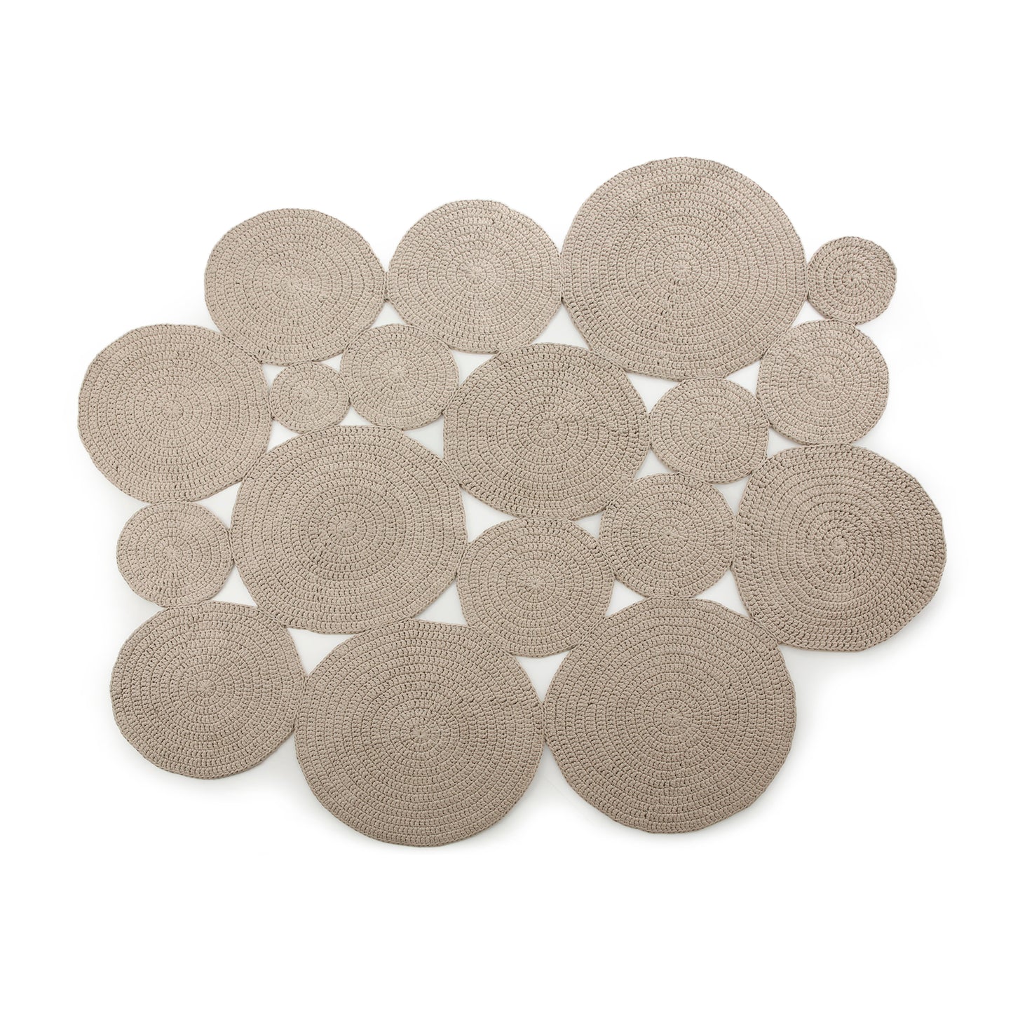 Tapete Bolas Outdoor 220x250 Cru